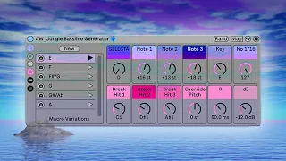 Jungle Bassline Generator with Ableton Stock MIDI Devices | Automate Your 808 Bass Patterns