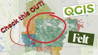Make Public QGIS Maps with Felt!