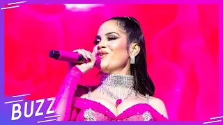 Natti Natasha batalla por el peso de su barriguita de embarazo | Buzz