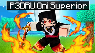 P3DRU virou um ONI SUPERIOR no Minecraft