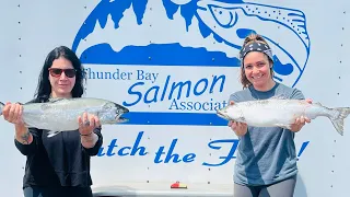 2022 Salmon Derby Fishing on Lake Superior