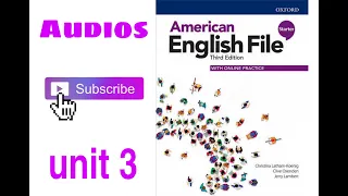 American English File/ starter/ unit 3A, 3B