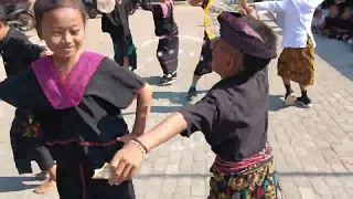 Sabtu Budaya Menampilkan Tari-tarian Tradisional Sasak Lombok #BudayaLokal #MuridGanam👍👏