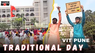 Traditional Day at VIT PUNE | VIT PUNE college vlog #vlog #vitpune