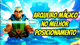 Arqueiro mágico no melhor posicionamento no clash royale