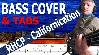 Red Hot Chili Peppers - Californication (Bass Cover) + TABS