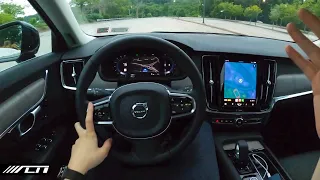 2023 Volvo S90 B6 Plus /// POV Drive Review and Impressions!
