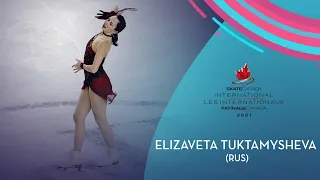Elizaveta Tuktamysheva (RUS) | Women SP | Skate Canada International 2021 | #GPFigure