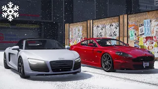 GTA 5 ❄ RTX™ 3090 - First 10 Minutes Gameplay with Winter Graphics & Ray Tracing 2021