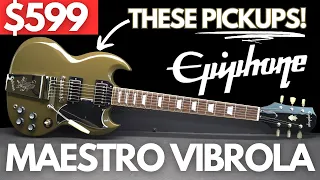 Epiphone SG Standard Maestro Vibrola FULL DEMO