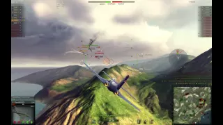 World of Warplanes McDonnell F2H Banshee gameplay