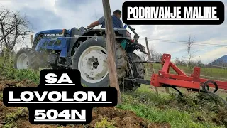 Podrivanje malina sa Lovol 504n