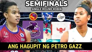 ANG HAGUPIT NG PETRO GAZZ DI KINAYA NG CHOCO SA SET 1 SEMIFINAL'S PVL ALL FILIPINO CONFERENCE 2024