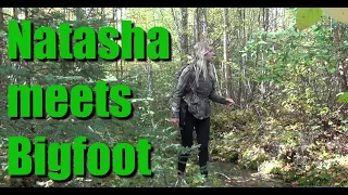 Woman meets Bigfoot in the remote Wilderness. Real Sasquatch evidence