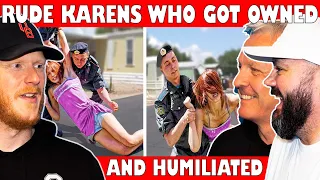 Rude KARENS Who Got OWNED and Humiliated REACTION | OFFICE BLOKES REACT!!