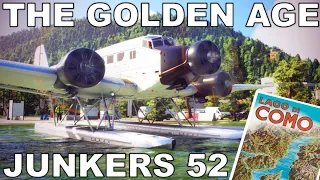 The Golden Age of Aviation - Junkers Ju 52 | Lake Como Tour | Review | Microsoft Flight Simulator