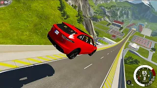 Epic High Speed Jumps #1 BeamNG Drive O Game Channel