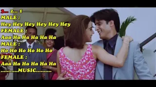 Mohabbat dilka sukoon hai aitbar KARAOKE for female(dil hai tumhara).