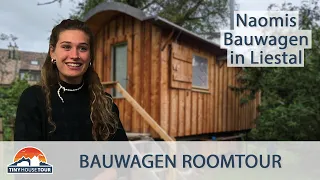 Naomi baut Bauwagen ihrer Mutter aus - Zwischen Upcycling und Holzofen | TINY HOUSE TOUR