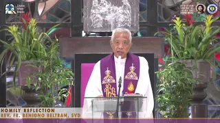 Homily By Fr. Benigno Beltran, SVD  - March 16 2021,  Tuesday 4th Week in Lent 