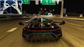 Insane Lamborghini Huracan Hycade Bodykit - Assetto Corsa | Steering Wheel Gameplay