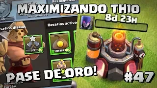 Llegó la Actualización + Bruja a Nivel 3! #47 - MAXIMIZANDO TH10 - CLASH OF CLANS