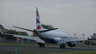 El aeropuerto de San Sebastián estrena nueva ruta con British Airways a Edimburgo (25-05-2024)