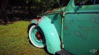 1962 VW Beetle Custom Turquoise/Rust Restoration