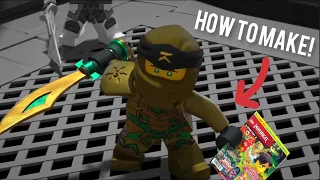 How To Make a Custom Golden Ninja Lloyd | Ninjago Crystalized