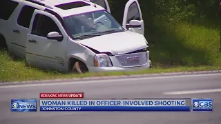 Woman injured in officer-involved shooting on I-40 in Johnston Co.