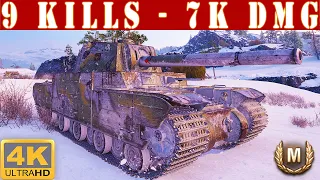 ✔️ Type 5 Heavy WoT ◼️ 9 KILLS • 7K Damage ◼️ WoT Replays gameplay