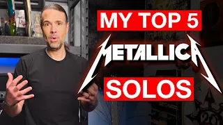 🎸Ranking my Top 5 Metallica guitar SOLOS!