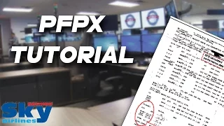 PFPX FLIGHT PLANNING TUTORIAL