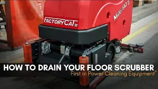 How to Drain Your Floor Scrubber | Bortek Industries, Inc.