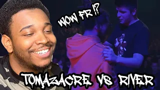 RIVER vs TOMAZACRE | Grand Beatbox Battle 2019 | WOWWWW FR!?| REACTION*