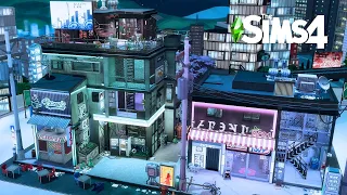 Cyberpunk Apartment 🏢🛸 | For Rent | Stop Motion Build | The Sims 4 | No CC