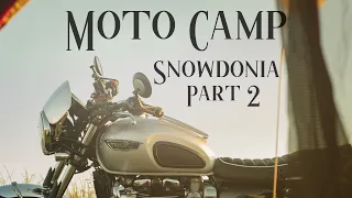 Solo Motorcycle Camping in Snowdonia Part 2