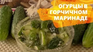 Очень вкусные огурцы с горчицей / Малосольные огурцы с горчицей / Огурцы в горчичном маринаде #7