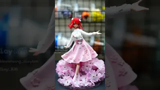 Beautiful Hanbok with Cherry Blossom 🌸Making VTuber Clay Art Anime Figure / 꽃핀