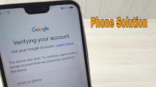 Without PC!!! Huawei P20 lite ANE-LX1 (C432). Remove Google account, bypass frp.