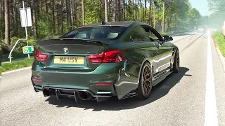 BMW M Cars Accelerating! M4 Single Turbo, M5 V10 Eisenmann, M140i, X6M Akrapovic, M3 E92 iPE, M5 F90