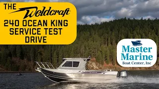 Beautiful Test Drive - WELDCRAFT 240 Ocean King