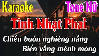 Tình Nhạt Phai Karaoke Tone Nữ Karaoke Lâm Organ - Beat Mới