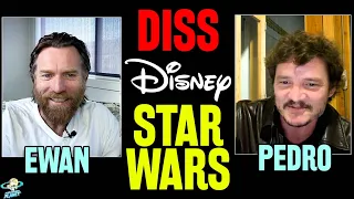 Pedro Pascal & Ewan McGregor DISS Disney's Sequel Trilogy + Reveal Star Wars Secrets!