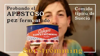 Probando el famoso arenque Podrido Sueco 🐟 - Surströmming