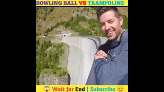 GIANT RUBBER BAND BALL 165m Drop Test ! How High Will it Bounce #shorts |mr indian hacker |crazy xyz