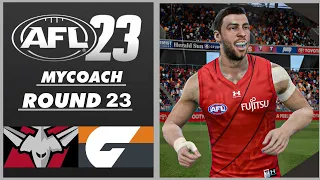 We HAVE To Win - AFL 23 - Manager Mode - Episode 23 - Round 23