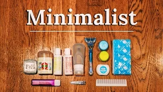 PACKING TOILETRIES Minimalist Essentials | BAGS & Pro DIY Tips ✈🌎