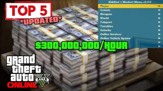 BEST METHODS to make MONEY using KIDDIONS MOD MENU in GTA ONLINE 2022