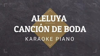 ALELUYA CANCIÓN DE BODA KARAOKE PIANO